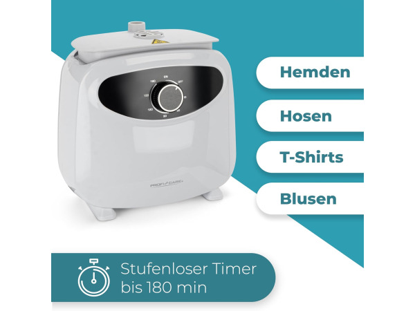 ProfiCare PC-HBB 3117 Automatische overhemdenstrijker 1400W – foto 5 – kavel bij XL Auctions