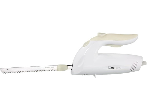 Clatronic EM 3062 - Elektrisch gekarteld RVS Mes - 150W – kavel bij XL Auctions
