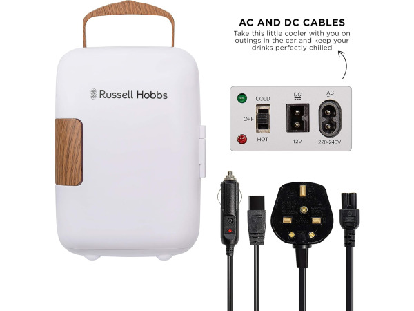 Russell Hobbs RH4CLR1001SCW Mini draagbare koeler AC/DC 4L – foto 5 – kavel bij XL Auctions