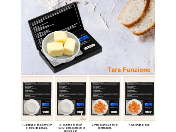 Vinabo Digitale precisieweegschaal 700g/0.01g – foto 5 – kavel bij XL Auctions