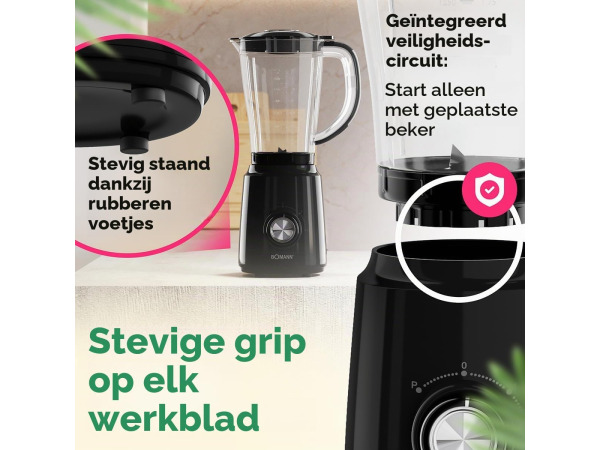 Bomann® 500W - Blender - 1,5 liter – foto 3 – kavel bij XL Auctions