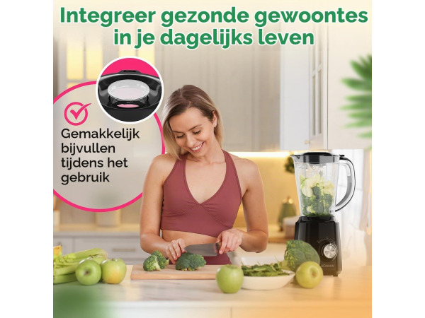 Bomann® 500W - Blender - 1,5 liter – foto 4 – kavel bij XL Auctions