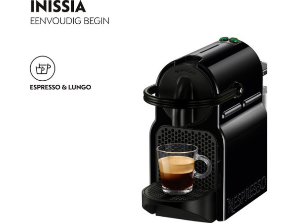 De'Longhi Nespresso Inissia EN80.B Koffiecupmachine - Zwart – foto 2 – kavel bij XL Auctions