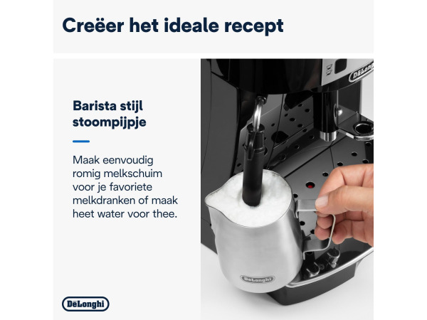 De'Longhi Magnifica S ECAM22.110.B Koffiezetapparaat – foto 4 – kavel bij XL Auctions