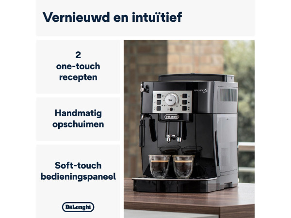 De'Longhi Magnifica S ECAM22.110.B Koffiezetapparaat – foto 6 – kavel bij XL Auctions