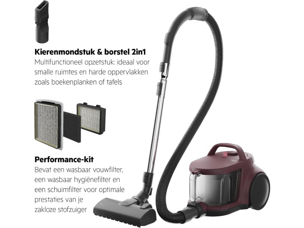 AEG Clean 5000 Zakloze Stofzuiger - AL51C1DRF - HEPA - 78dB – foto 9 – kavel bij XL Auctions