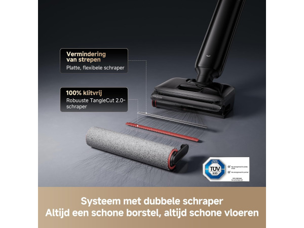 DREAME T12 Pro-A nat- en droogstofzuiger(Mist vuilwatertank) – foto 8 – kavel bij XL Auctions