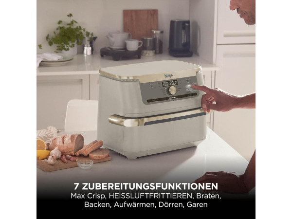 Ninja Foodi FlexDrawer - Airfryer - 10.4L (Scheurtje) – foto 9 – kavel bij XL Auctions