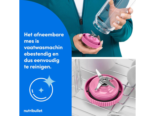 Nutribullet Flex - 650ml - Blender met Drinkdeksel - USB-C – foto 7 – kavel bij XL Auctions