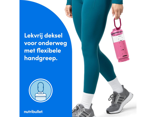 Nutribullet Flex - 650ml - Blender met Drinkdeksel - USB-C – foto 9 – kavel bij XL Auctions