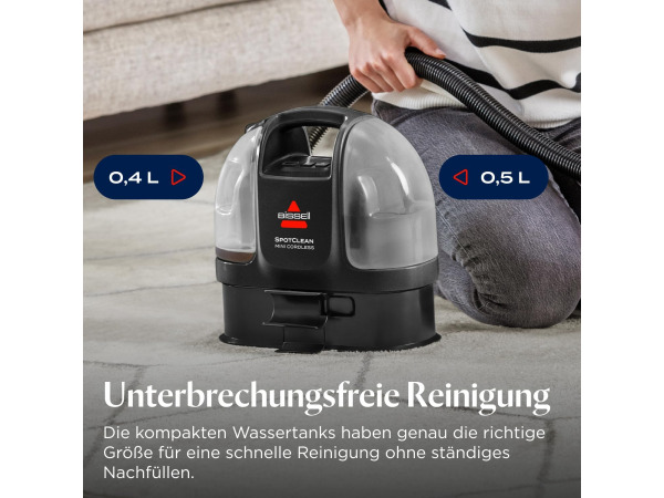 BISSELL SpotClean Mini draadloze tapijtreiniger (op Accu) – foto 8 – kavel bij XL Auctions