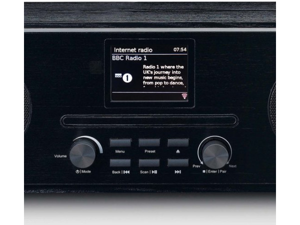 Lenco DIR-261BK - Internet/DAB+ FM Radio met CD en Bluetooth – foto 2 – kavel bij XL Auctions