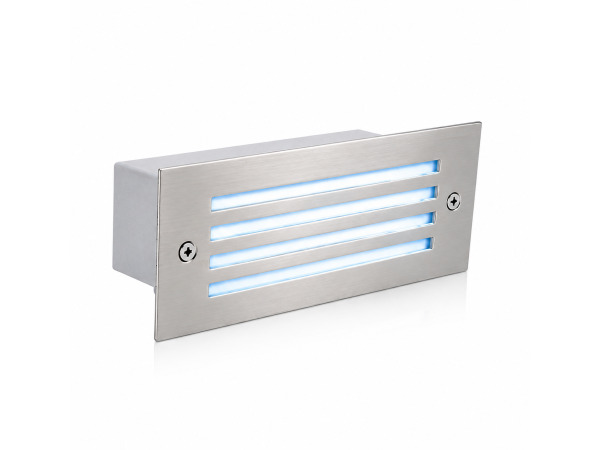 6x LED Trapverlichting 3W – Blauw – IP54 – OLTU – foto 2 – kavel bij XL Auctions