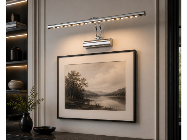 2x LED Spiegel-/Schilderijlamp 4W – 4200K – FLAMINGO-4 – foto 3 – kavel bij XL Auctions