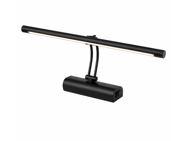 2x LED Spiegel-/Schilderijlamp 8W – 4200K – Zwart – ANKA-8 – foto 2 – kavel bij XL Auctions