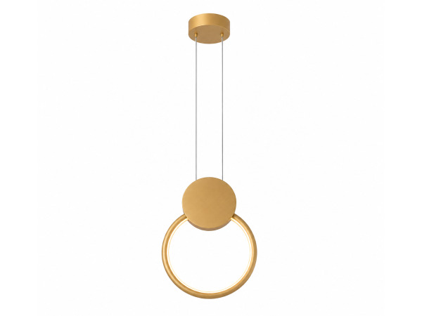 LED Hanglamp 11W – 4000K – Goud – IP20 – FOREVER – foto 2 – kavel bij XL Auctions