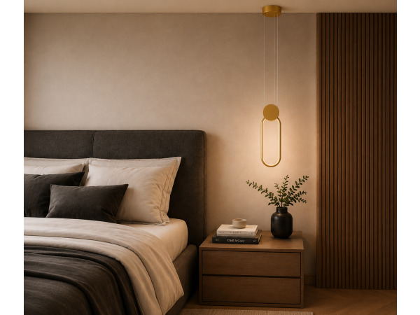 LED Hanglamp 12W – 4000K – Rosé Goud – IP20 – ALWAYS – foto 5 – kavel bij XL Auctions