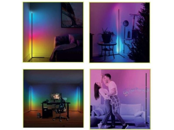 Benson Led hoeklamp dimfunctie - 140 cm – foto 2 – kavel bij XL Auctions