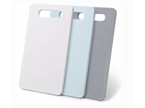 Blokker snijplank – set van 6 – grijs/blauw – foto 2 – kavel bij XL Auctions
