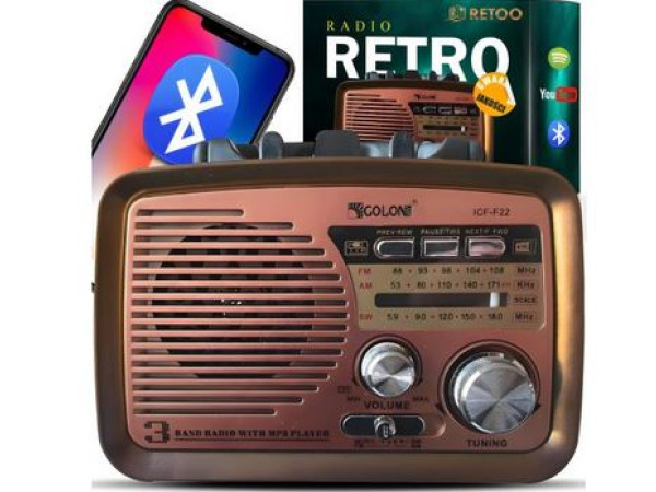 Draagbare Noodradio am-fm met BT en sd slot op batterij – foto 2 – kavel bij XL Auctions