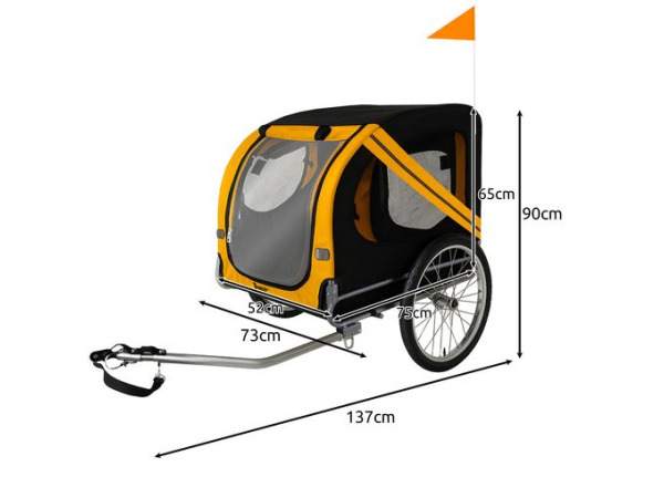 Purlov Fietsentrailer voor dieren – foto 2 – kavel bij XL Auctions