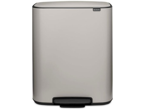 Brabantia Bo Prullenbak - 60 liter - 1 vak - Soft Grey – kavel bij XL Auctions
