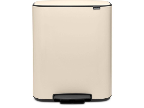 Brabantia Bo Prullenbak - 2 x 30 liter -- Soft Beige – kavel bij XL Auctions