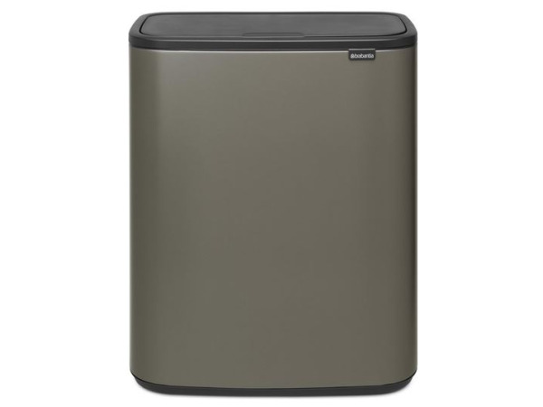 Brabantia Bo Touch Bin Prullenbak -60 liter 1 vak Platinum – kavel bij XL Auctions
