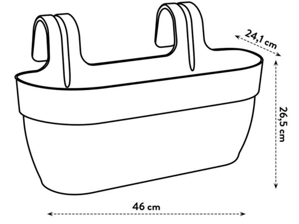 3X Elho Vibia Campana Easy Hanger – foto 2 – kavel bij XL Auctions