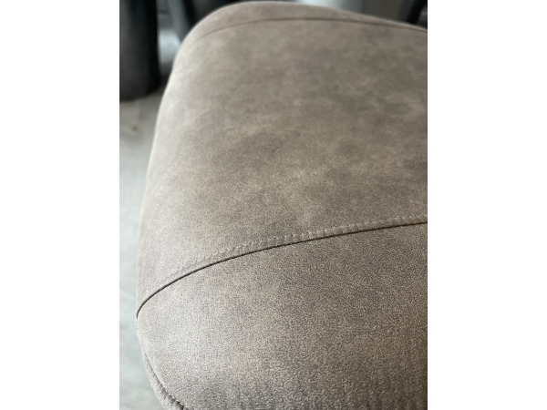 Eetkamerstoel Vale (set van 6) microvezel stof-taupe – foto 4 – kavel bij XL Auctions
