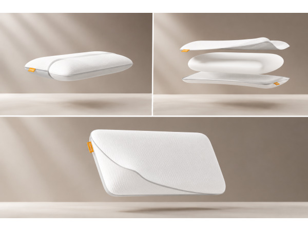 Emma Visco Foam Pillow 70×40×13 cm – Ergonomisch – foto 2 – kavel bij XL Auctions