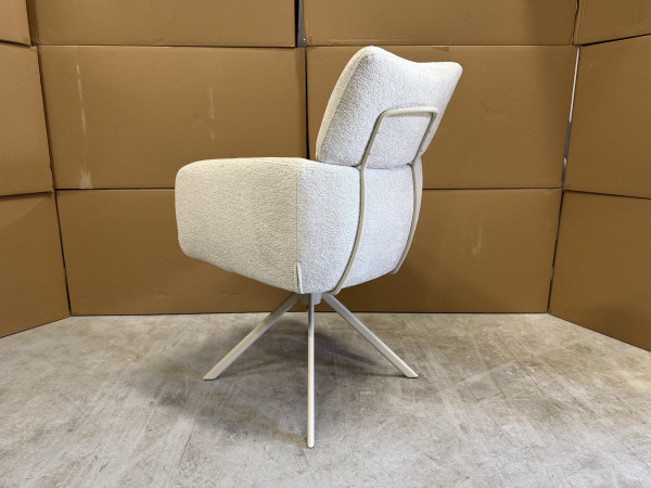 Ovion Armstoel (set van 6) - Weefstof - Linen – foto 2 – kavel bij XL Auctions