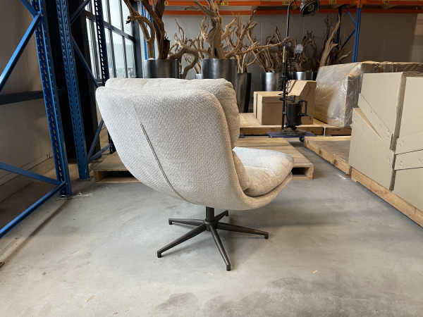 Fauteuil Comfy (set van 2) - Draaibaar - Natural - Beige – foto 3 – kavel bij XL Auctions