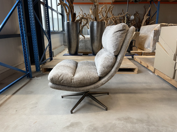 Fauteuil Comfy (set van 2) - Draaibaar - Clay/Beige – foto 2 – kavel bij XL Auctions
