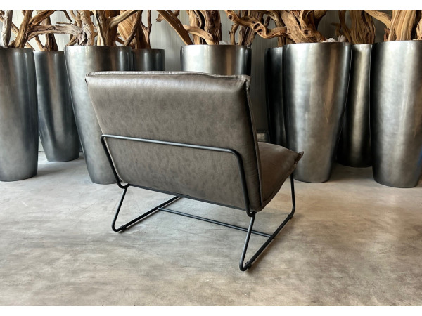 Fauteuil Casper (2 stuks) Design - Lounge - Stof - Grijs – foto 3 – kavel bij XL Auctions