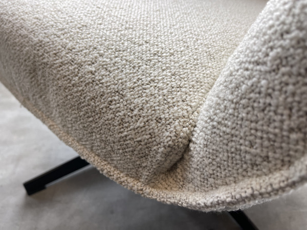 Fauteuil Elka - Boucle - Stof - wit - creme – foto 3 – kavel bij XL Auctions