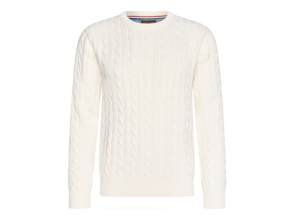 Cappuccino Italia Adria Kabel Trui Wit - XXL – kavel bij XL Auctions