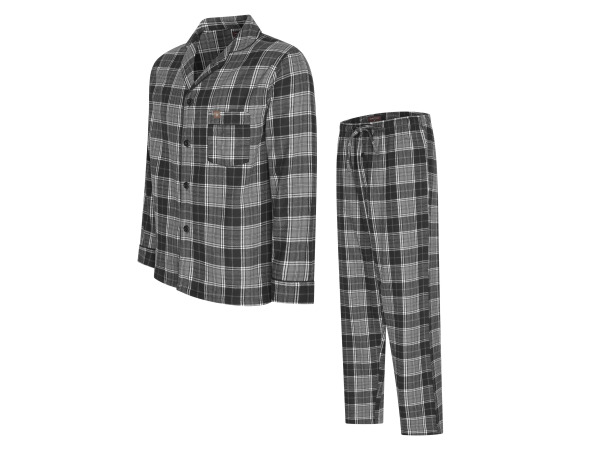 Cappuccino Italia Alba Pyjama Zwart Geruit - XL – kavel bij XL Auctions