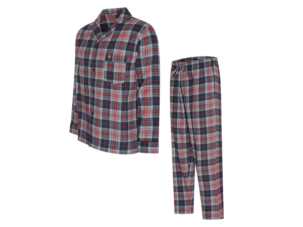 Cappuccino Italia Alba Pyjama Rood Geruit - M – kavel bij XL Auctions