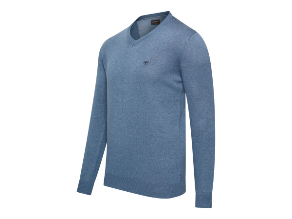 Cappuccino Italia Salerno Pullover Steel Blauw - XXL – kavel bij XL Auctions