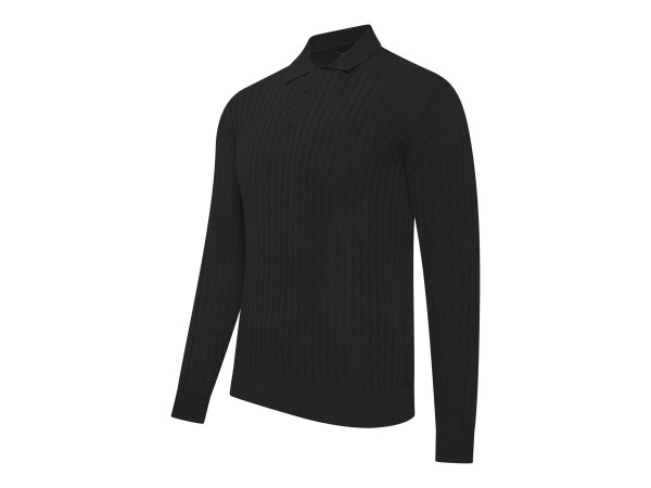 Cappuccino Italia Mestre Knit Polo Zwart - M – foto 2 – kavel bij XL Auctions