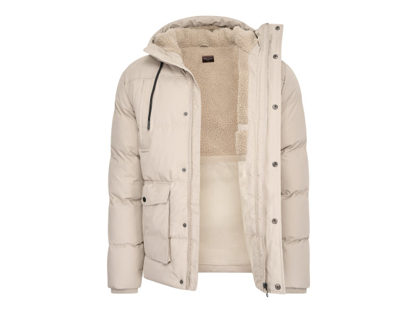 Cappuccino Italia Moorland winterjas met capuchon beige - M – foto 3 – kavel bij XL Auctions