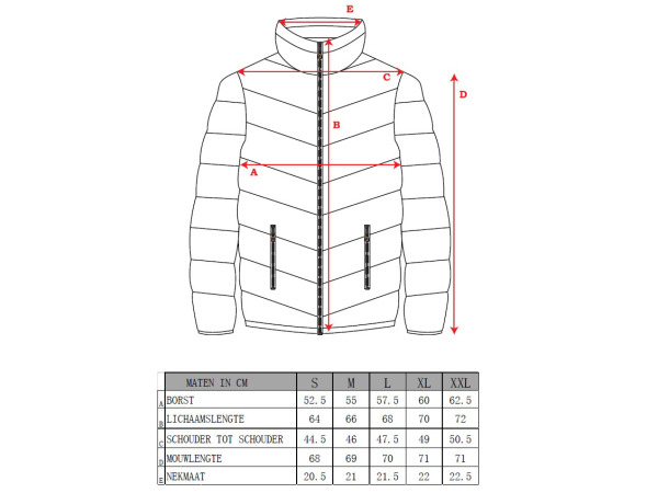 Cappuccino Italia Puffer Jacket Blauw - XXL – foto 2 – kavel bij XL Auctions
