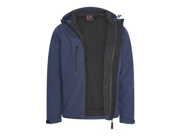 Cappuccino Italia Softshell Hood Jacket Navy - M – foto 2 – kavel bij XL Auctions