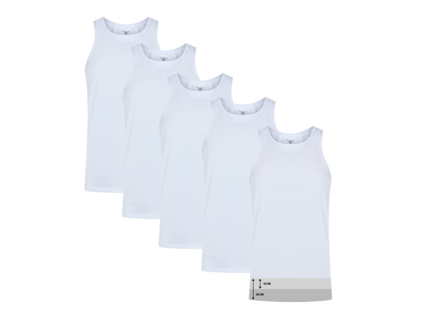 Cappuccino Italia 5-Pack Corrigerend Onderhemd - Extra lang - L – kavel bij XL Auctions