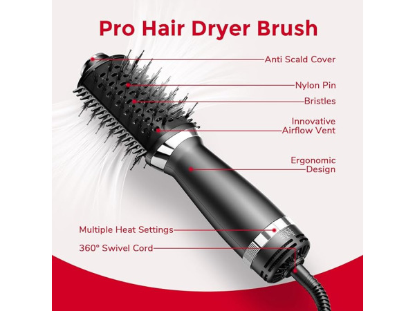 Mini pro hair dryer brush – foto 3 – kavel bij XL Auctions