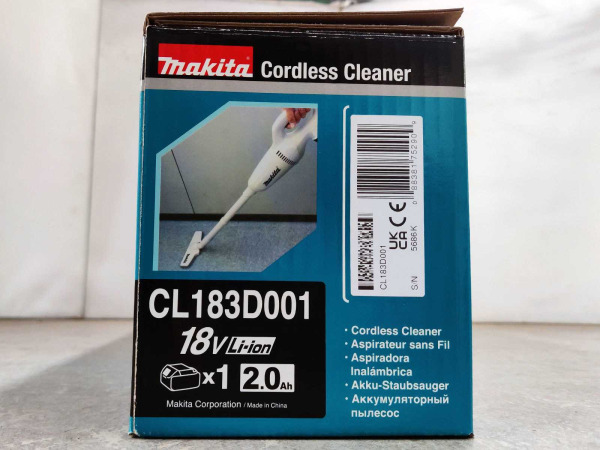 Makita steelstofzuiger CL183D001 wit – foto 5 – kavel bij XL Auctions