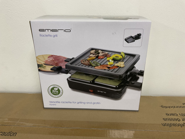 Emerio raclettegrill RG-120656 600W – foto 4 – kavel bij XL Auctions