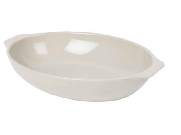 STAUB Ceramique Ovale Ovenschaal – greige – Keramiek – foto 3 – kavel bij XL Auctions