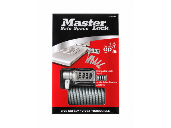 Master Lock 2120DWD Laptop-/Computerslot met Kabel – kavel bij XL Auctions
